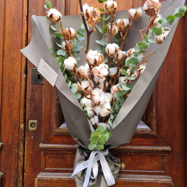 bouquet de fleurs de cotons à lyon