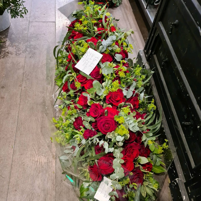 Livraison de fleurs pour un enterrement à Lyon