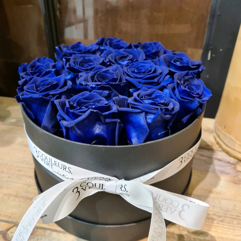 rose eternelle bleue à Lyon