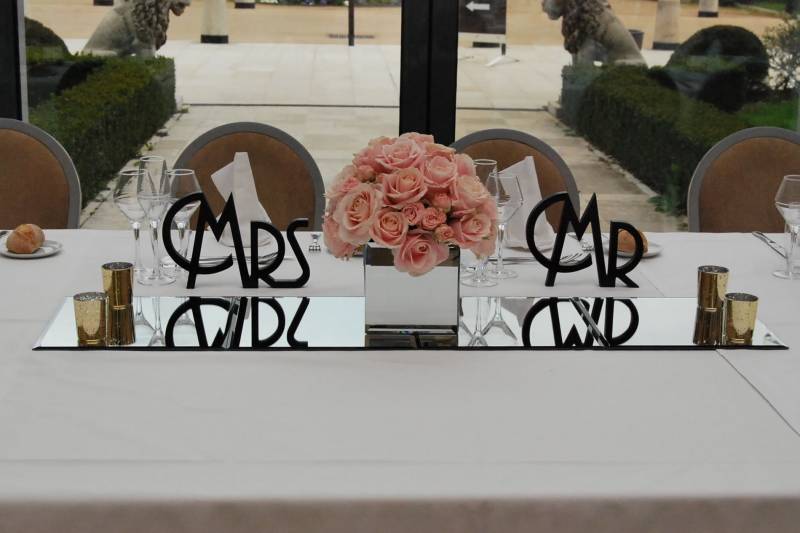 fleuriste décoration de table mariage 
